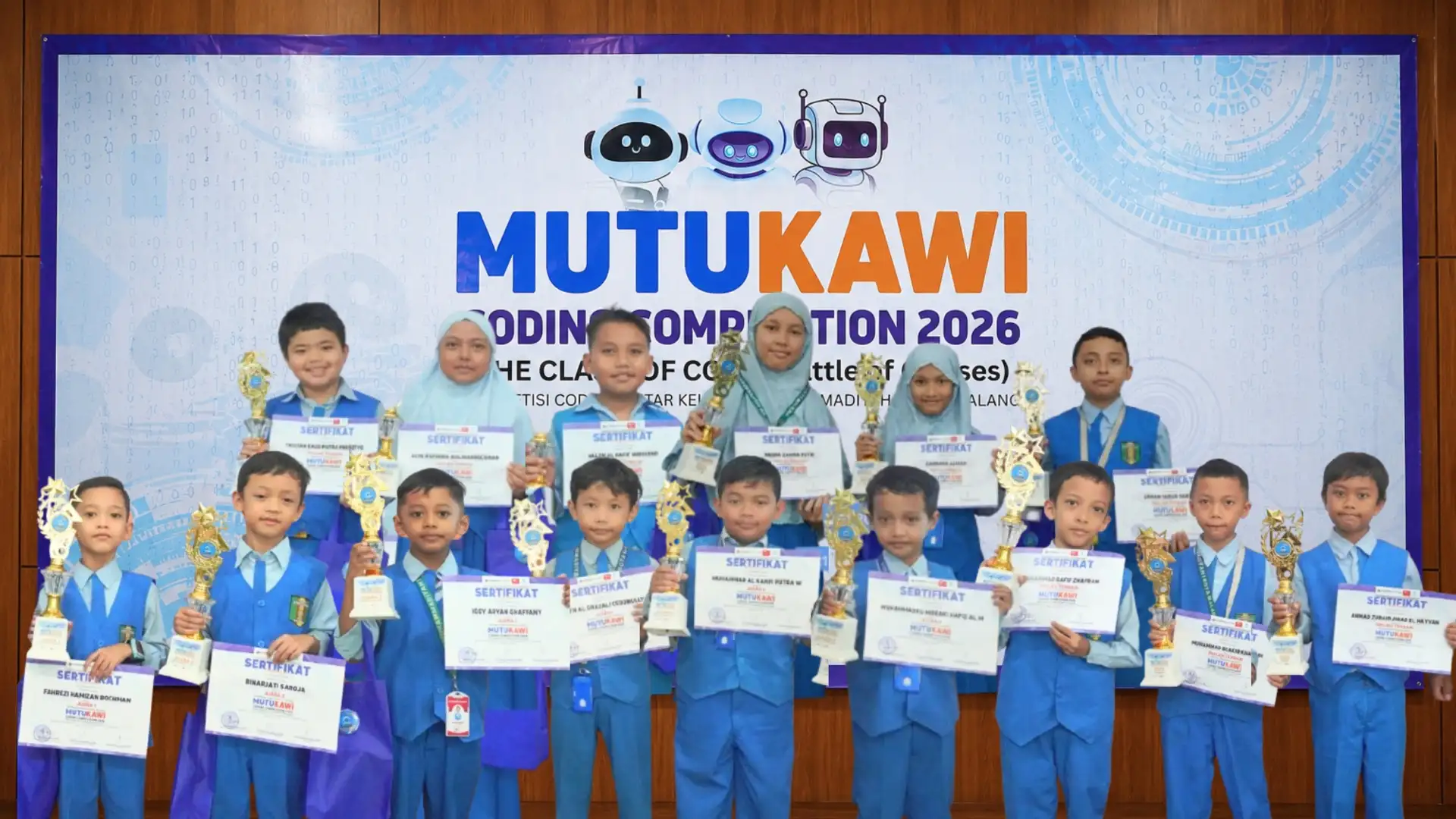 RAIH MASA DEPAN DIGITAL, SD MUHAMMADIYAH 1 KOTA MALANG SUKSES GELAR 'MUTUKAWI CODING COMPETITION 2026'